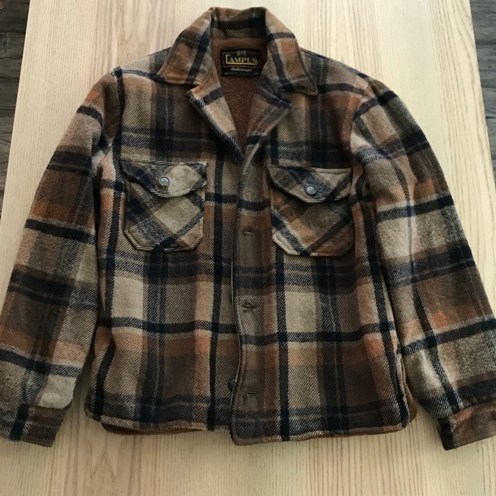 ❗️SOLD❗️Vintage  Campus checkered jacket